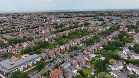 Casas-Victorianas-En-La-Ciudad-Británica-De-Southport