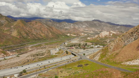 the i-15 from los angeles to las vegas, near phelan