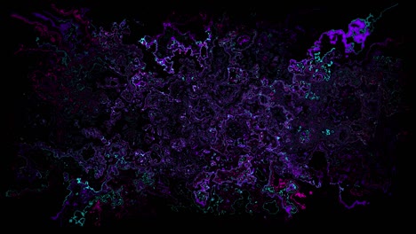 fondo de mármol de neón colorido animado