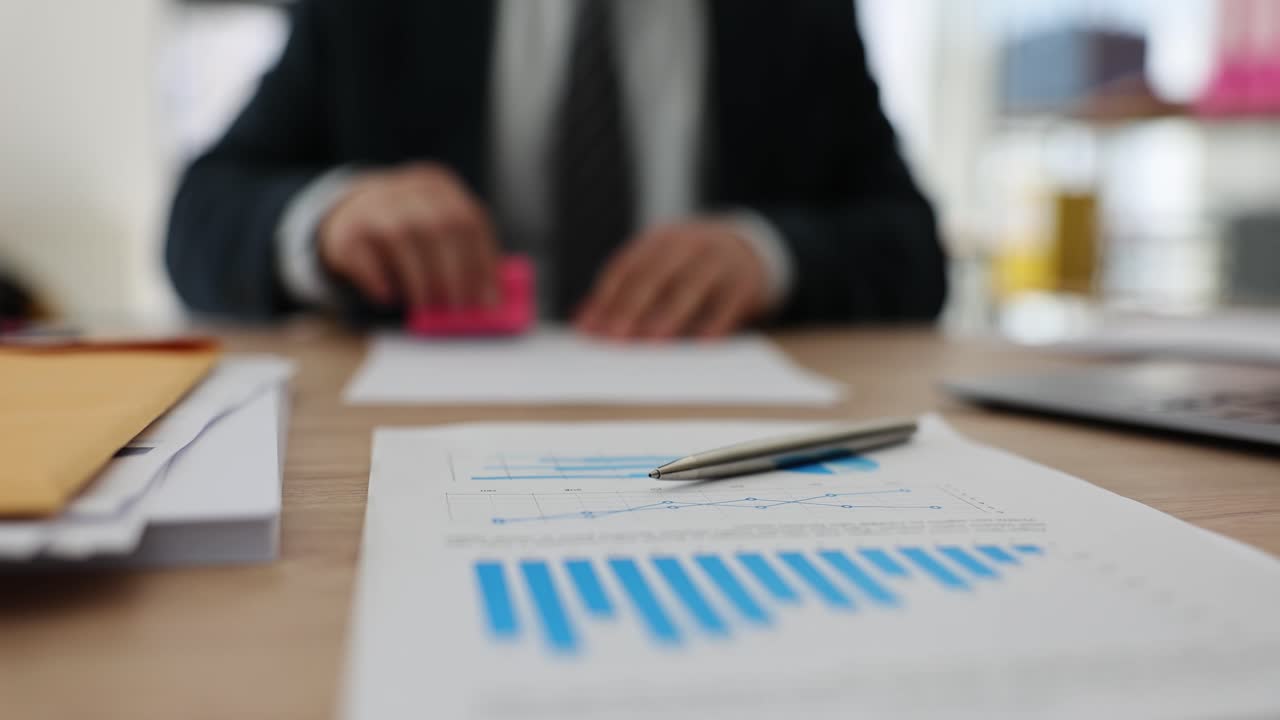 Análisis empresarial con gráficos