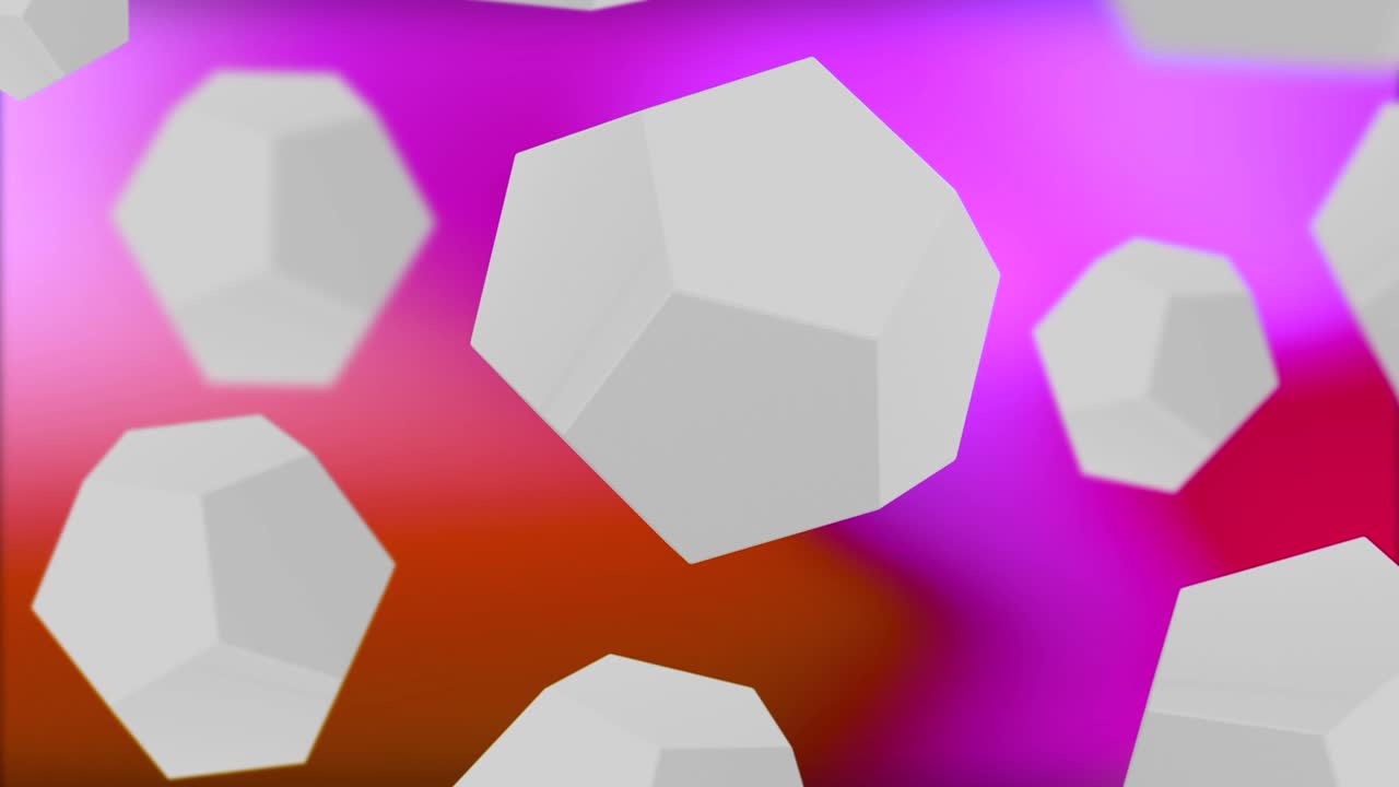 formas geométricas abstractas en fondo de gradiente