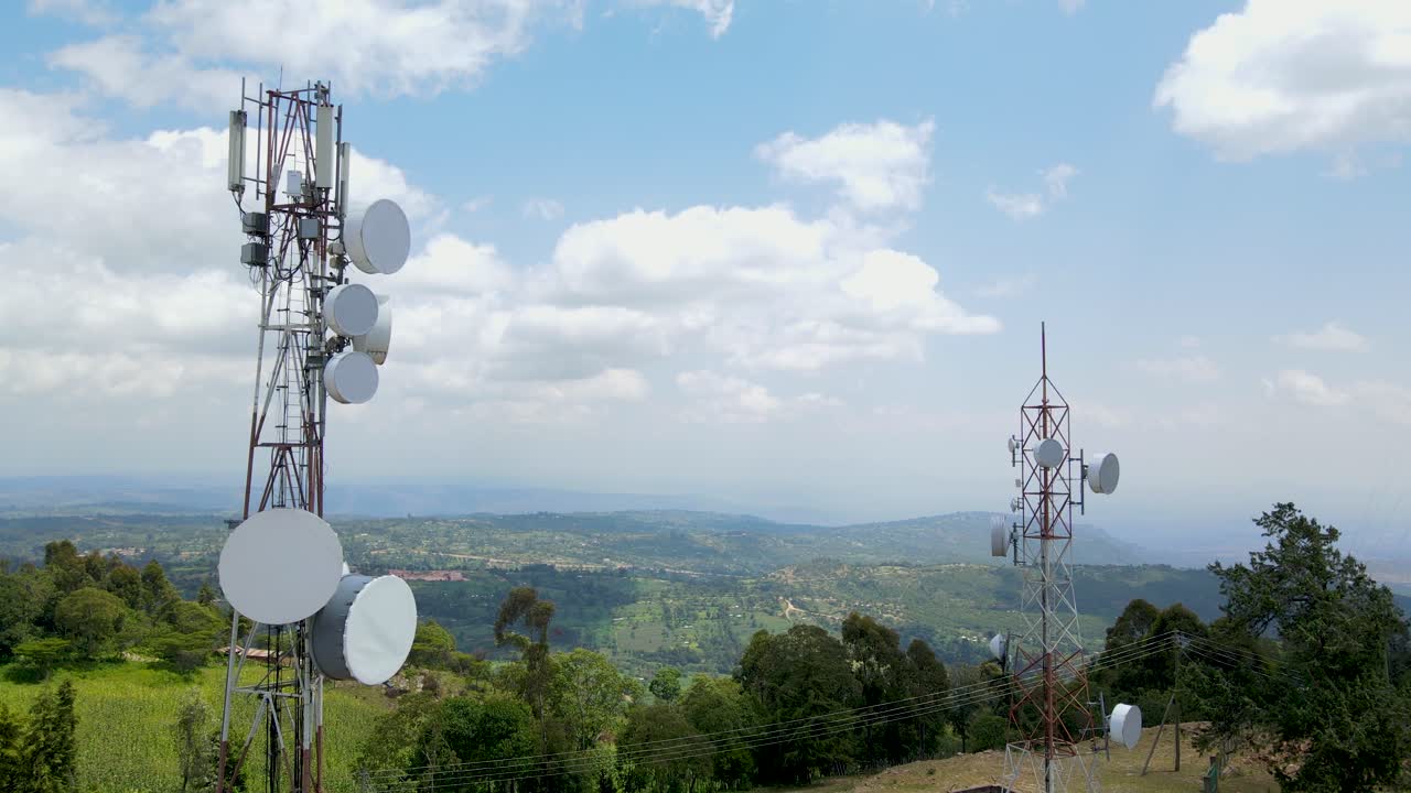 하늘 스케이프 드론 뷰