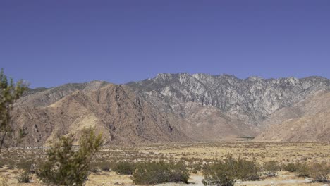 las montañas de palm springs en el sur de california