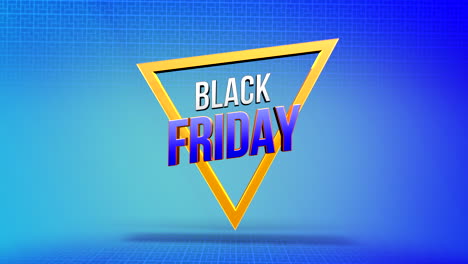 Symmetrie-Schaufenster:-Black-Friday-Text-Auf-Geometrischem-Muster