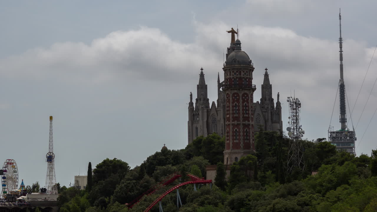 바르셀로나 티비다보 파크 뷰 4k 05