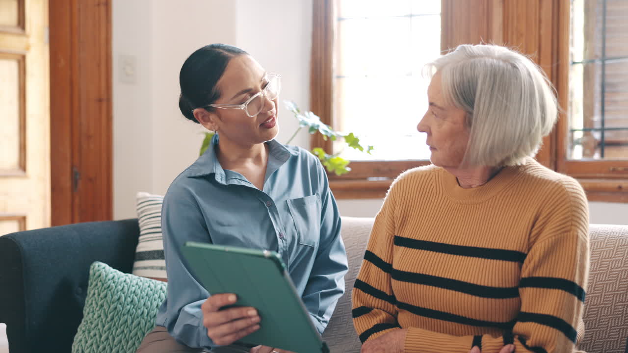 태블릿, 토론 및 금융 자문