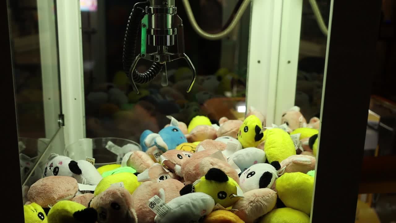 아케이드 크레인 게임 발톱 기계