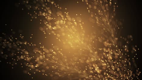 abstract floral background animation