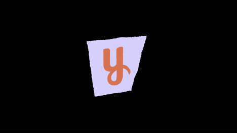 letter y graphic design