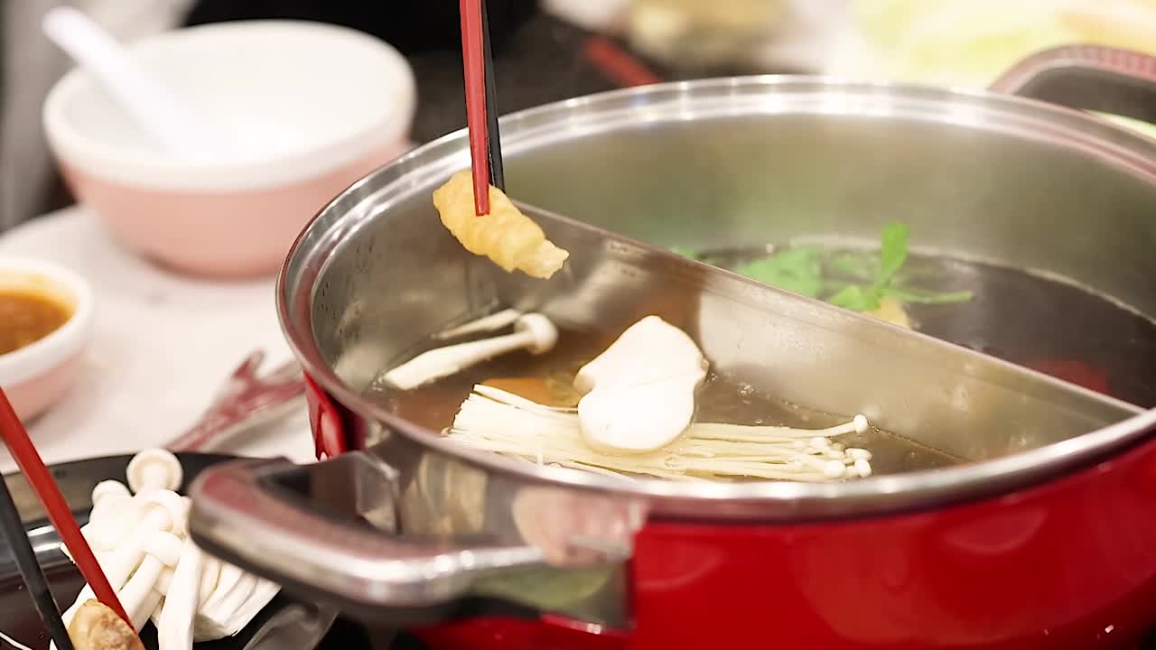 Hot Pot Dinner Scene