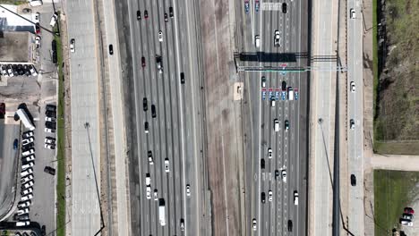abajo el video superior de los coches que conducen por la interestatal de atlanta, georgia