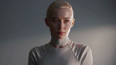 portrait of a stylish woman