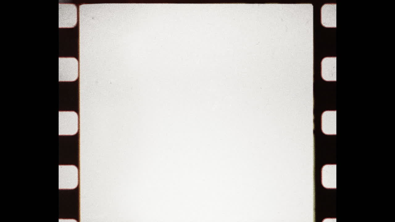 marco de película en blanco