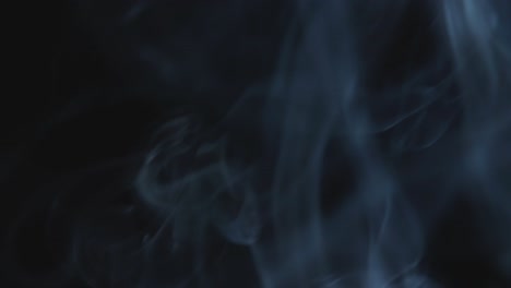 smoke clouds fog overlay on the black background