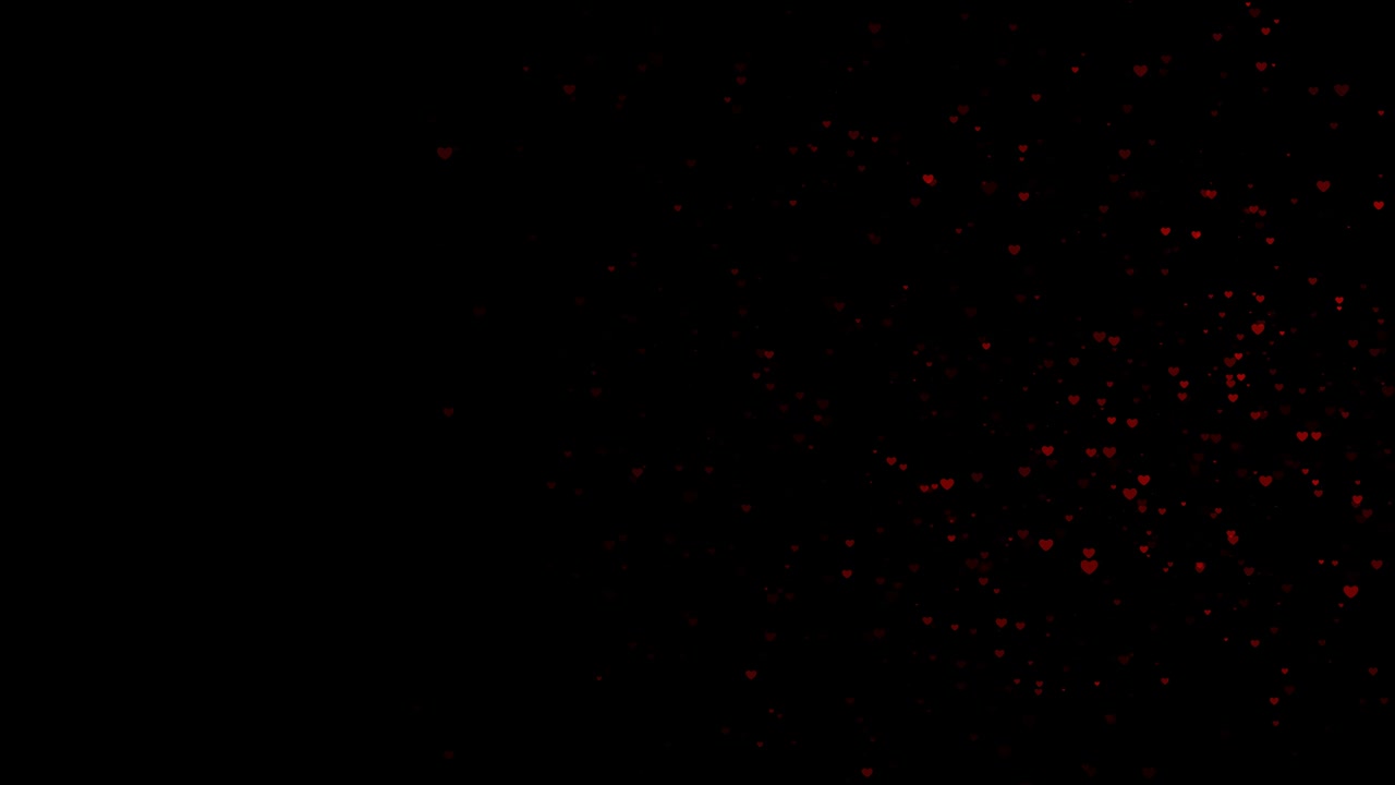 las partículas de corazón de confeti fondo abstracto con bokeh brillante, fondo de partículas de corazón progresivo bookeh.