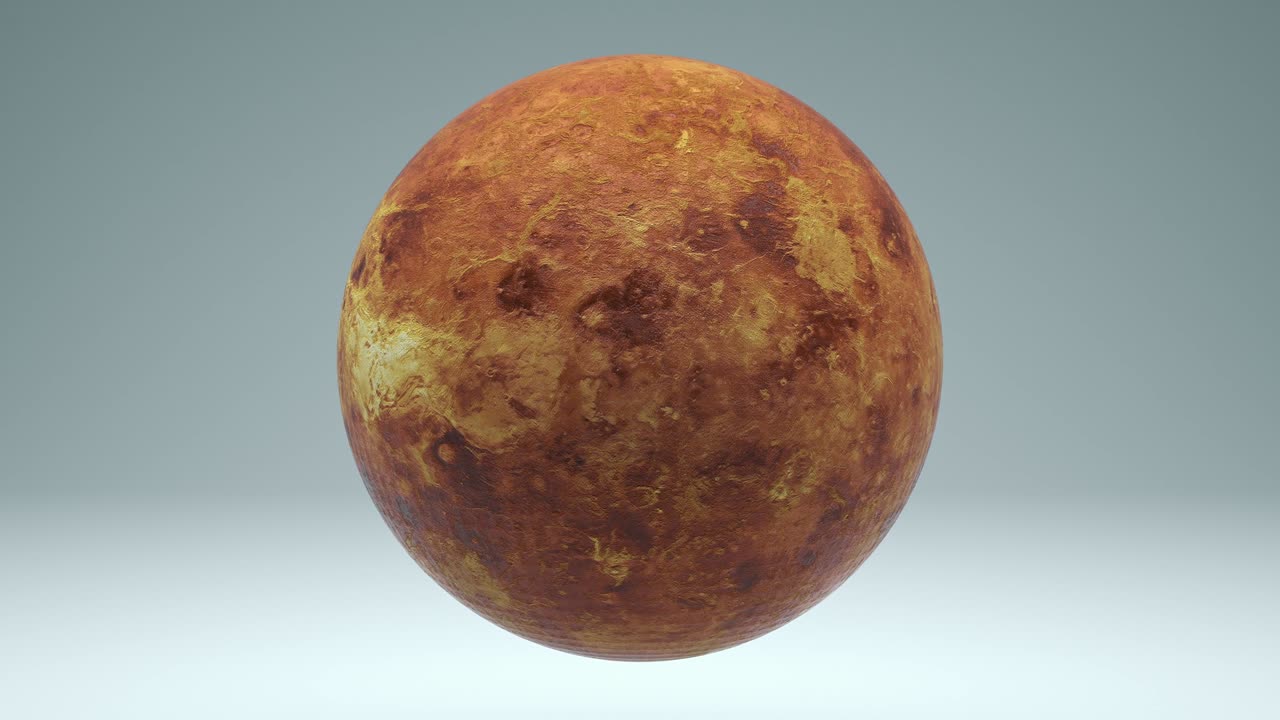 Venus Rotating Seamless 4K with Luma Matte