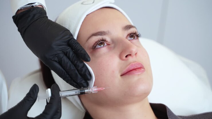 Facial Injection Treatment