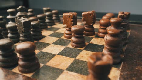 juego de tablero de ajedrez de caballero de captura de caballero