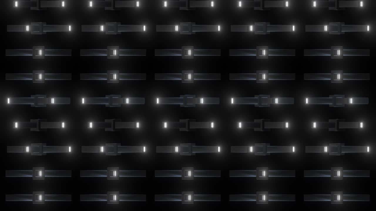 patrón geométrico abstracto con luces brillantes