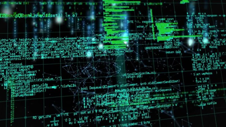 Animation of shapes over data processing