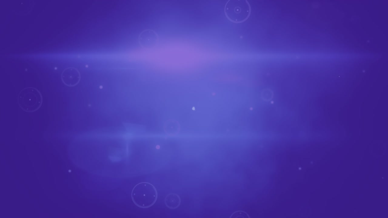 Animation of data processing and globe over blue background