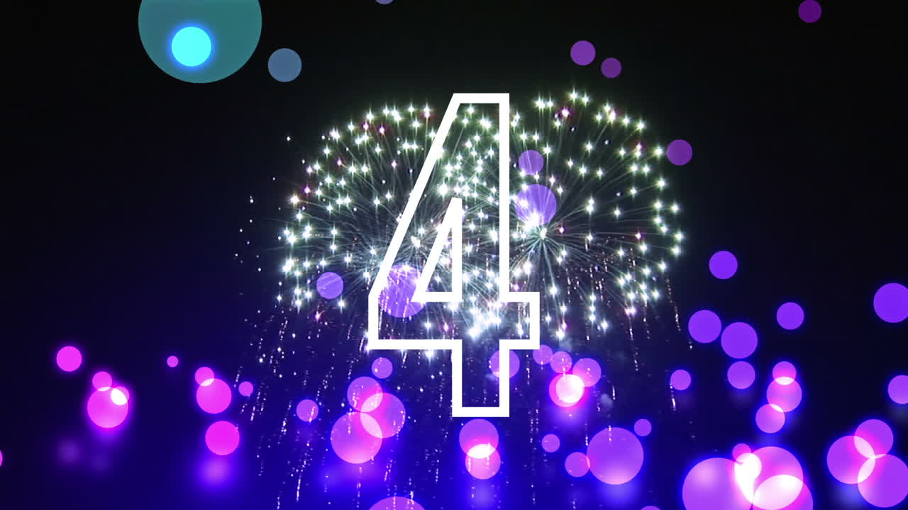 обратный отсчет с десяти до одного для новых лет