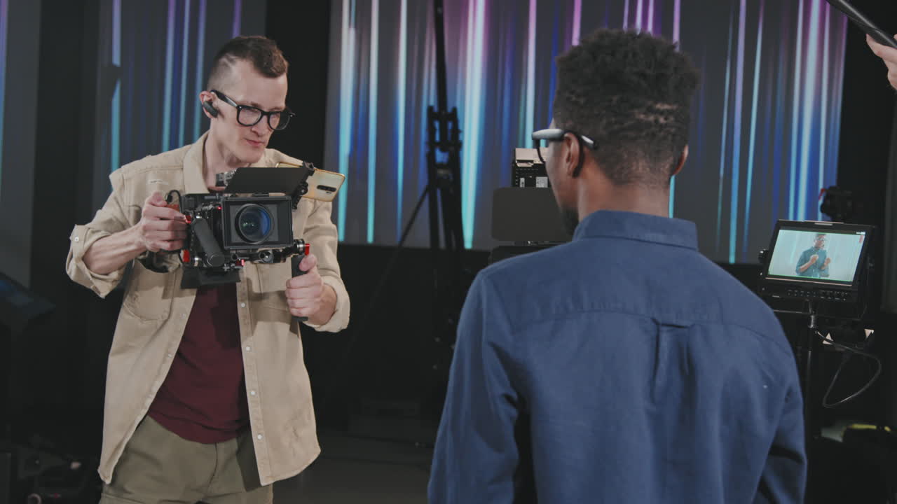 Filmmaking Process In Studio