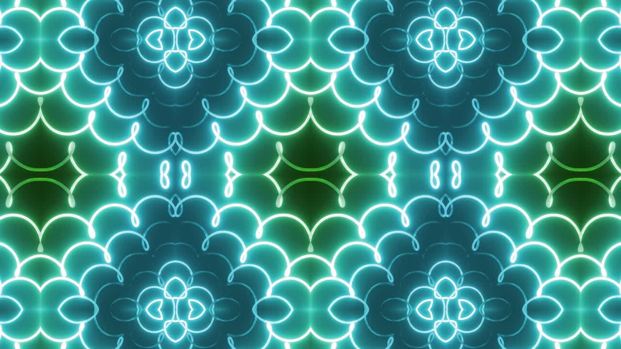 Neon Light Pattern Background