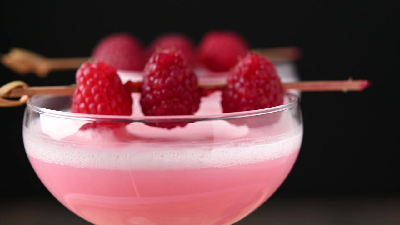 Elegant French Martini Cocktail