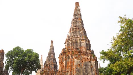 tourists admire ancient temple architecture in thailand