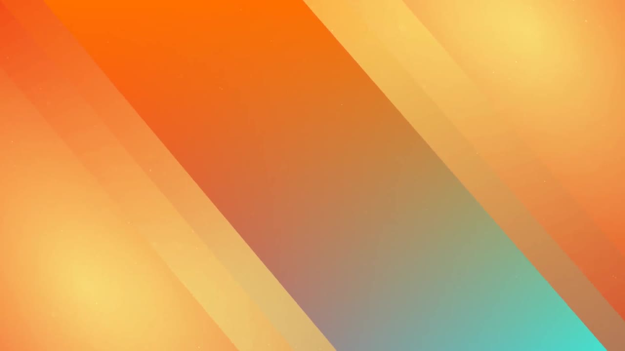animación digital de líneas de sombra naranja contra un fondo de gradiente verde y naranja