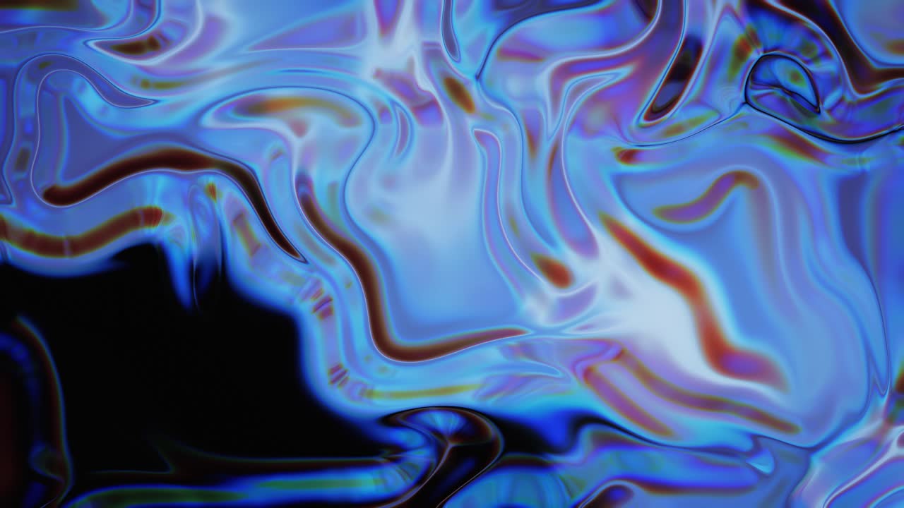 fondo abstracto de arte fluido sin costuras colorido. animación