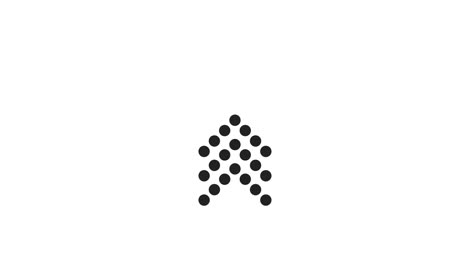 las redes sociales deslizan hacia arriba las flechas animación gráfica en movimiento. canal alfa sin fondo. deslizan hasta el metraje de animación.