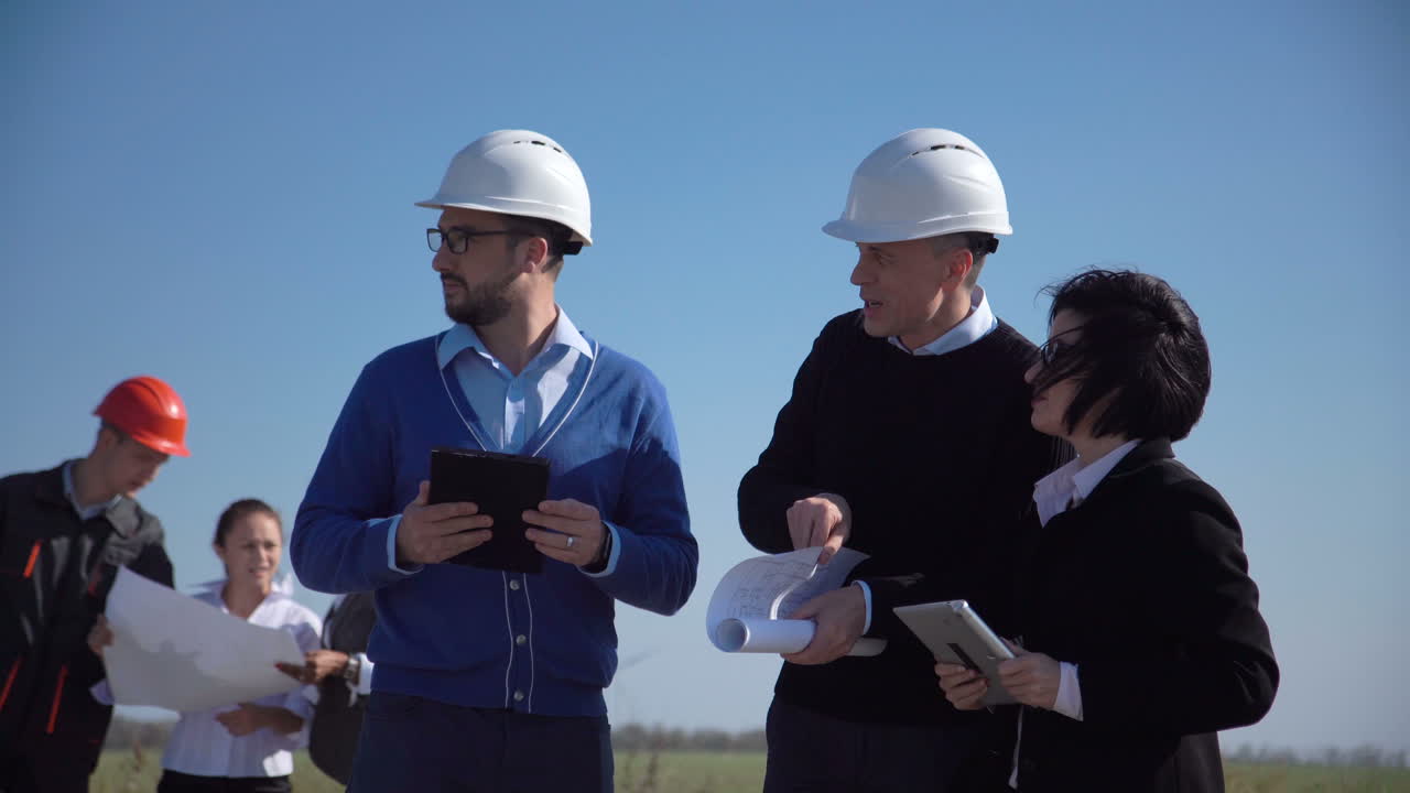 Construction Site Meeting