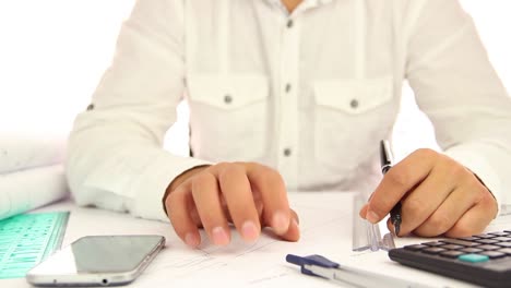 Nervous-Student-Fingers-Tapping-On-Table