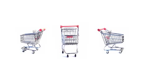 carrito giratorio de supermercado, sitio web de comercio electrónico carrito de compras giratorio