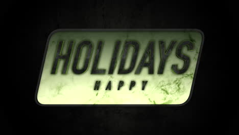 Happy-Holidays-on-grunge-marble-texture-in-frame