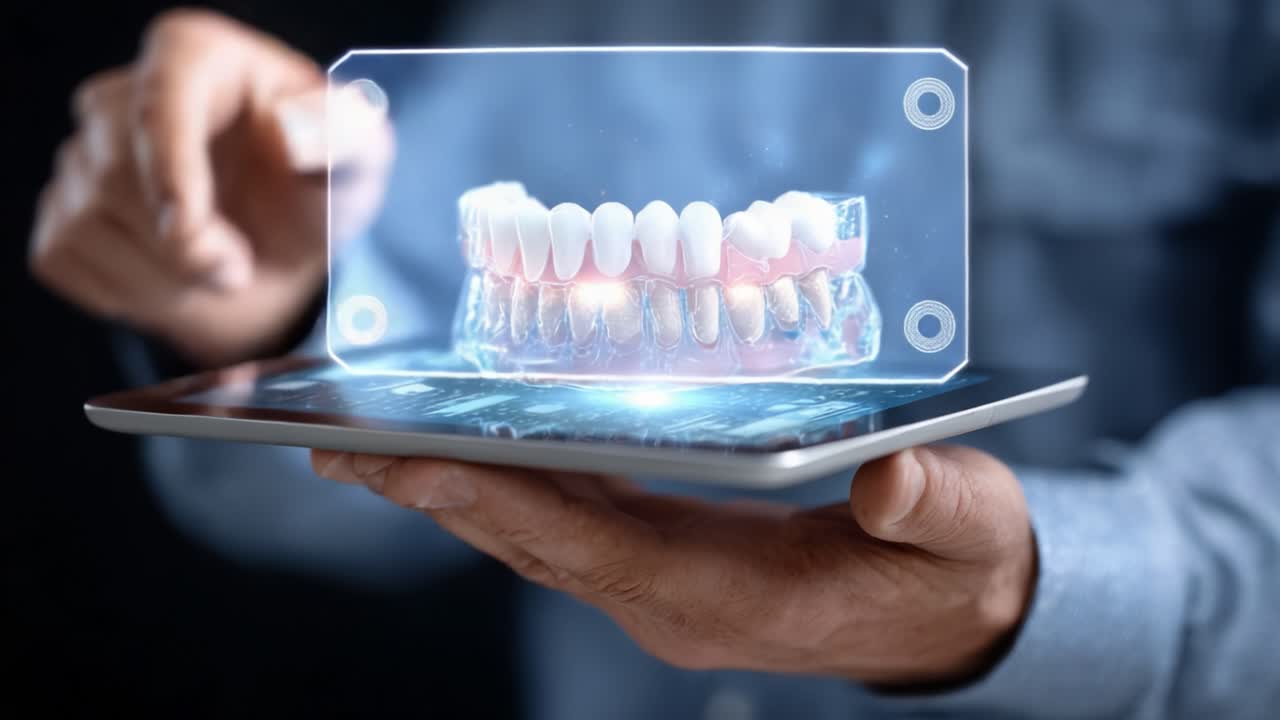 Exploring Innovative Dental Technology: A Look at Augmented Reality Dental Models on Digital Tablets for Enhanced Dental Care and Visualization