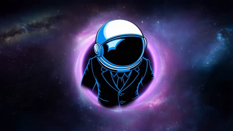 astronauta en el espacio