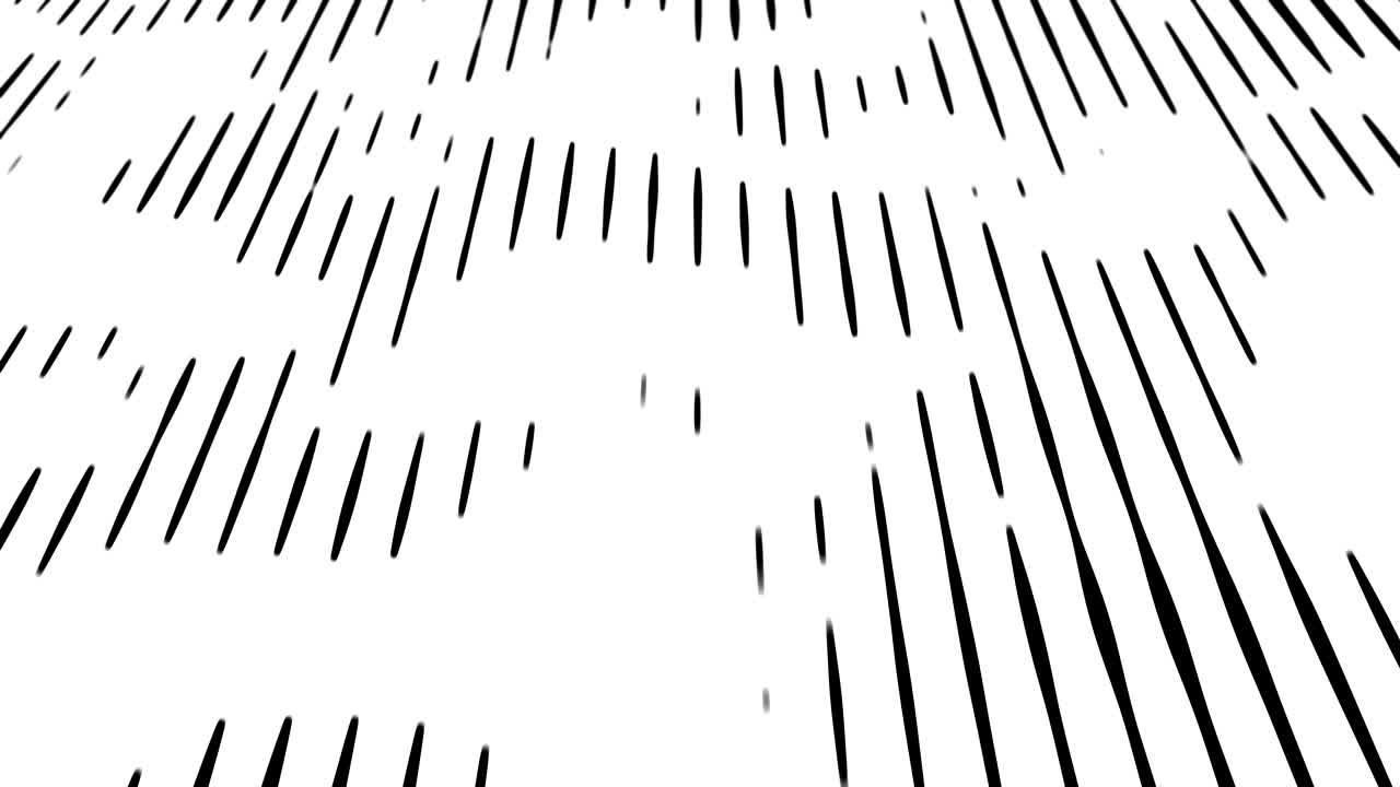 línea lisa lisa bucle de fondo abstracto negro y blanco