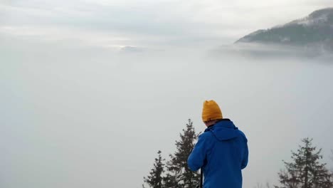 hermoso día de invierno en bohinj y el parque nacional triglav