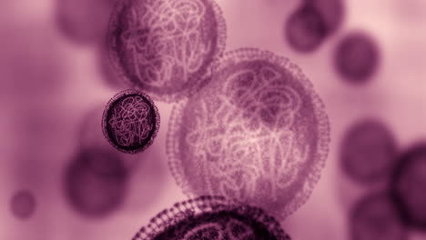 Bakterien,-Moleküle-Und-DNA-Zellpartikel