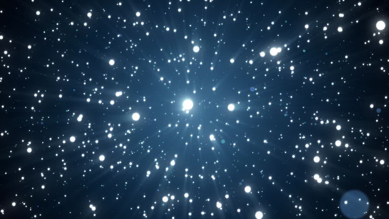 fondo de partículas