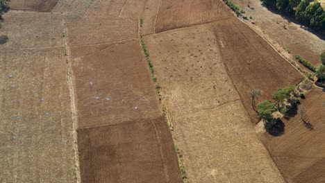 drone view of the rural kenya