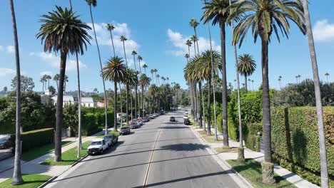 Carmelita-Drive-In-Beverly-Hills-In-Los-Angeles,-Vereinigte-Staaten