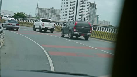 point of view driver looking forward