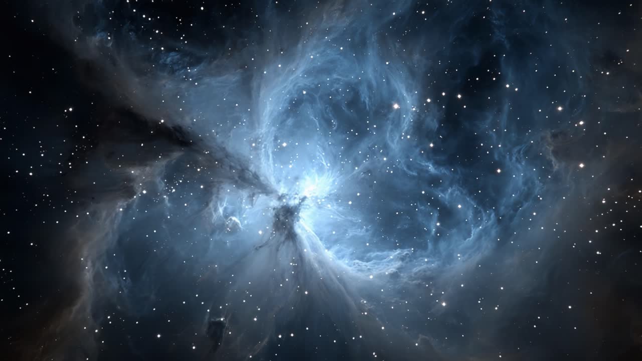 En fængslende tåge oplyser de kosmiske dybder og afslører et smukt tæppe af stjerner og interstellar gas i et forbløffende himmelsk skue