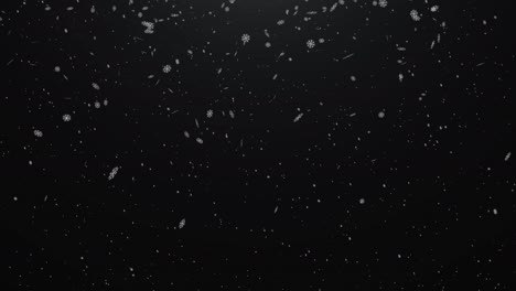 fondo de partículas de nieve para uso de fondo