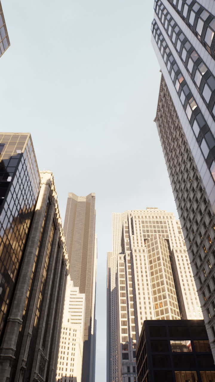 rascacielos en una ciudad