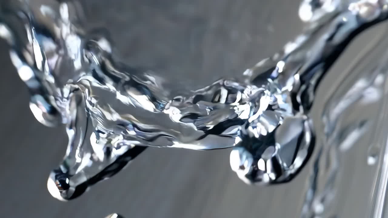 Dynamic Abstract Liquid Flow